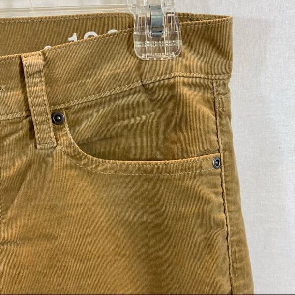 Gap Brand Tan Fine Corduroy Legging Jeans Size 27/4 Mid Rise - Picture 6 of 10